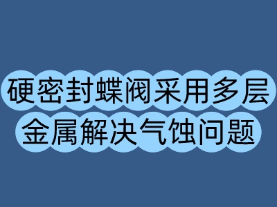 硬密封蝶阀采用多层金属解决气蚀问题